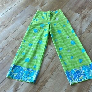 Lilly Pulitzer wide leg pants size 2